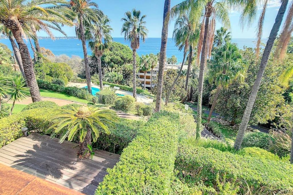 Cannes Appartement Vue Mer Exterior foto